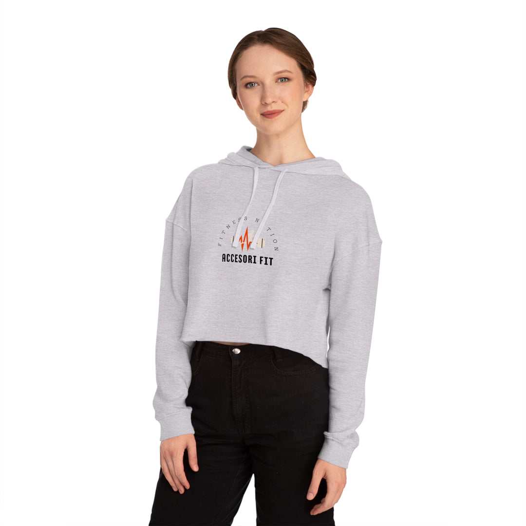 Women’s Cropped Accesorifit™ Hooded Sweatshirt