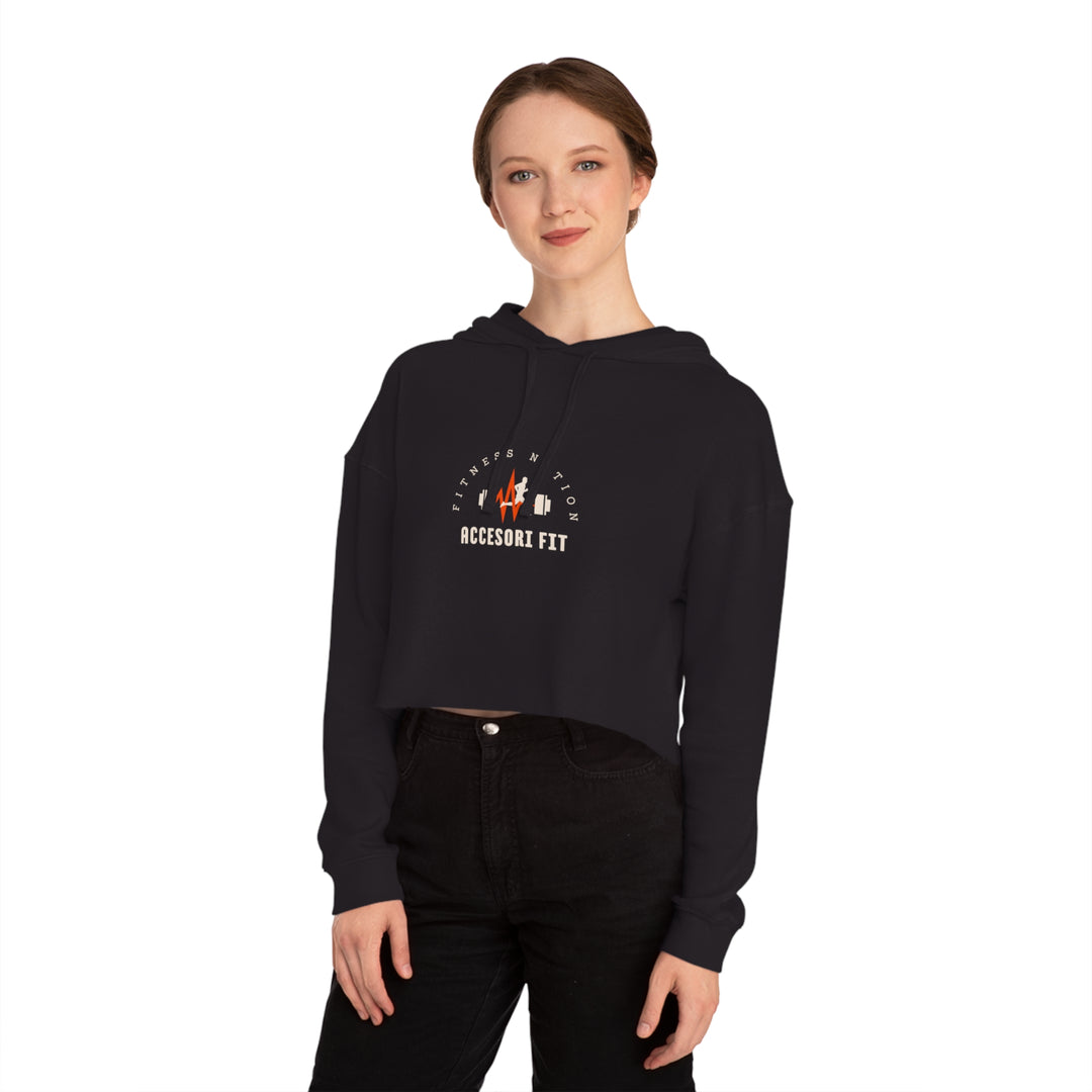 Women’s Cropped Accesorifit™ Hooded Sweatshirt